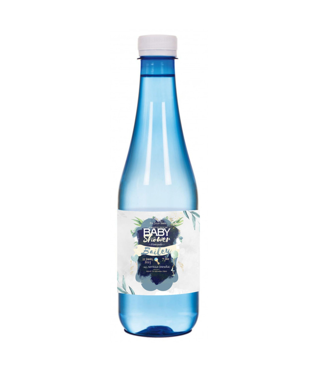 Agua Botella de plástico 50cl.